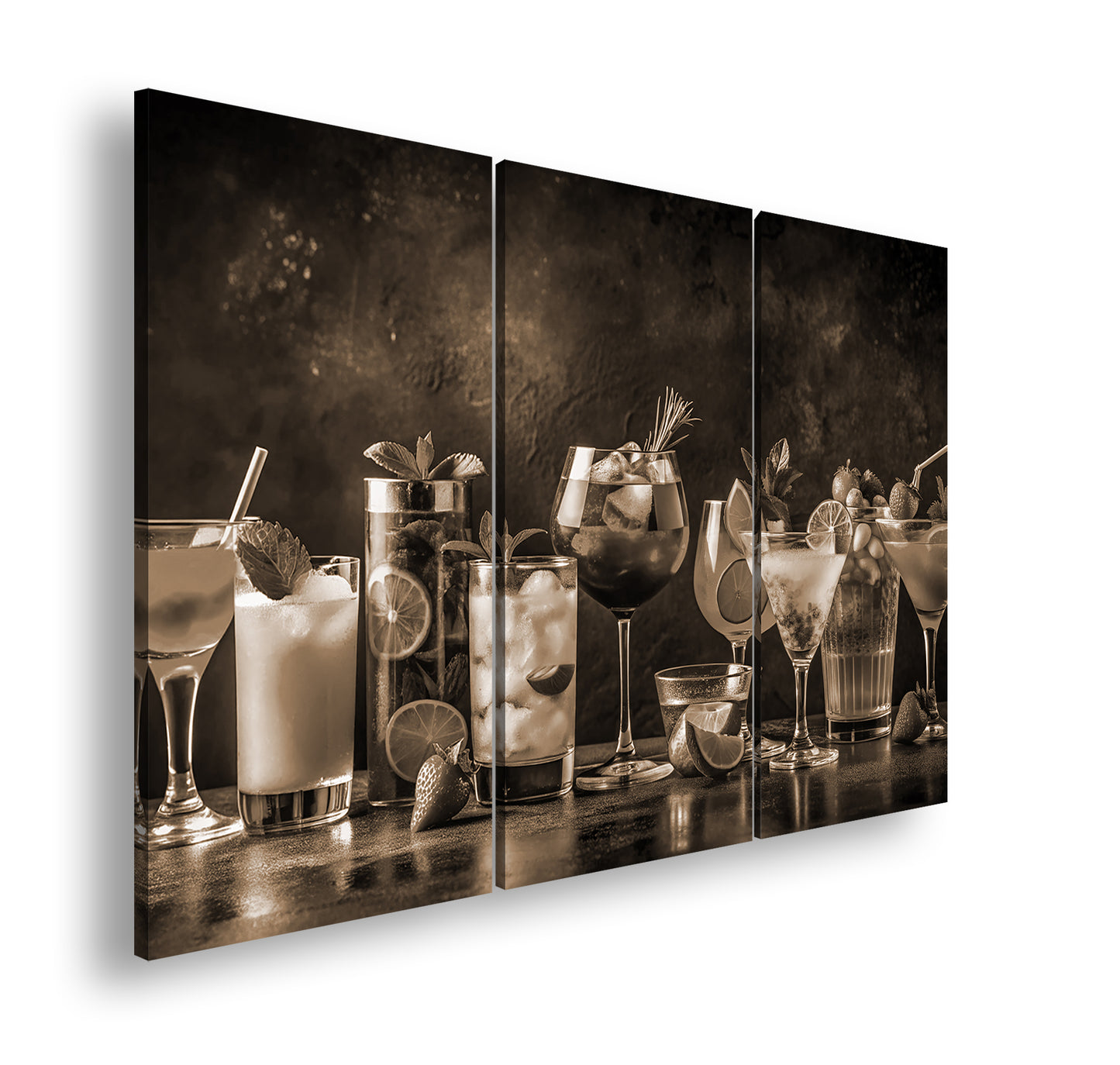 Hauptbild Sepia 3 Teilig