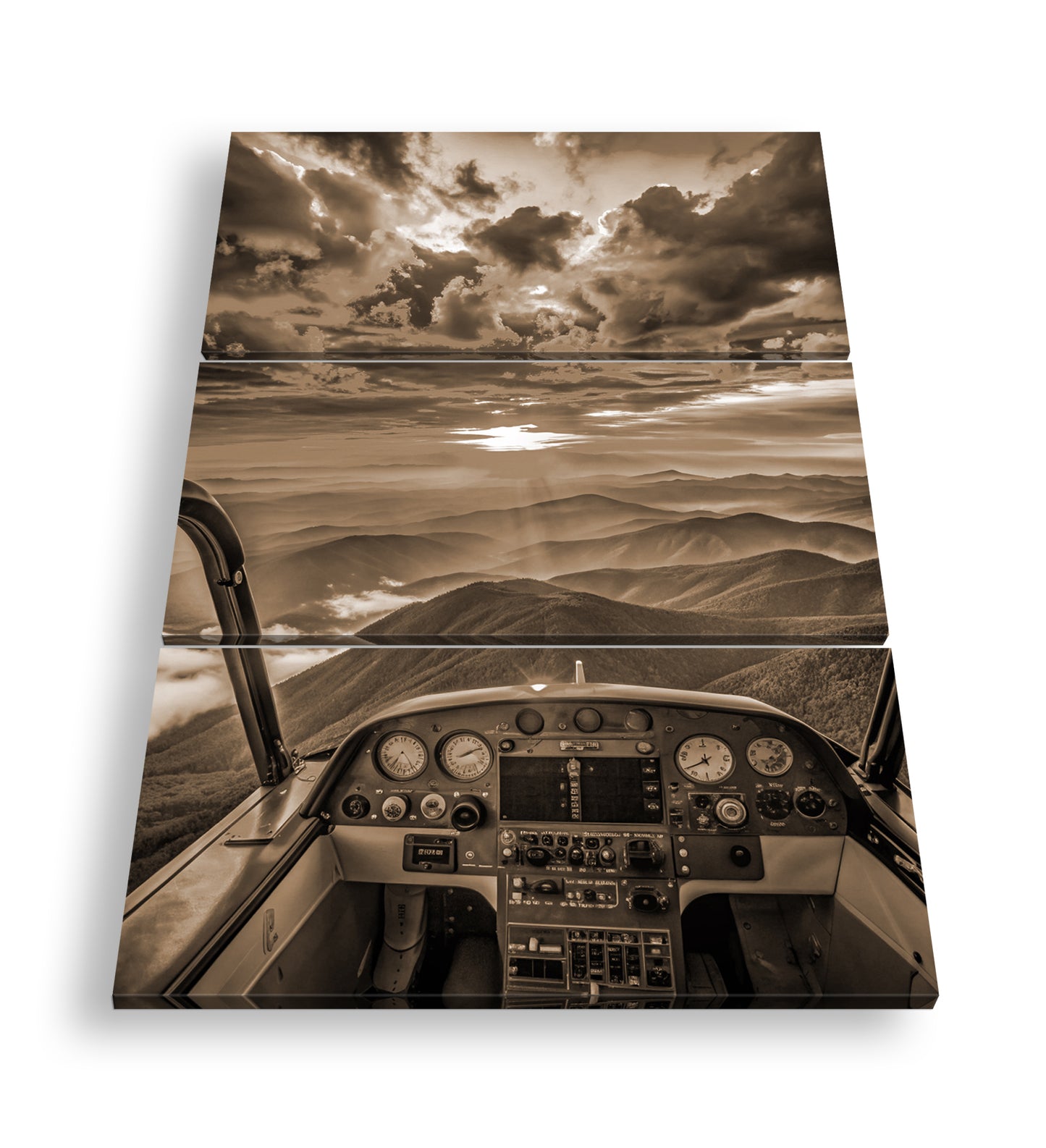 Hauptbild Sepia 3 Teilig