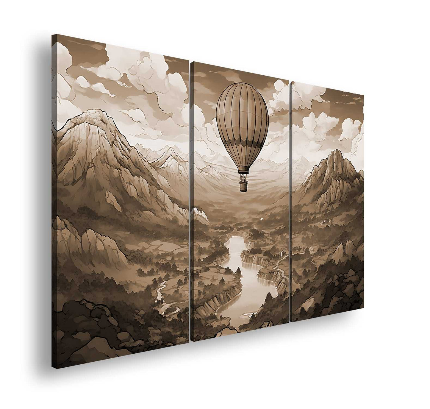 Hauptbild Sepia 3 Teilig