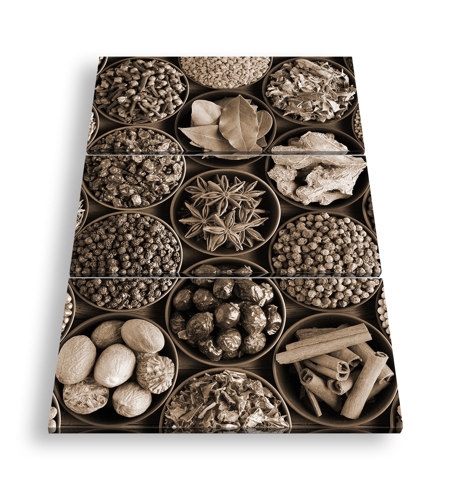 Hauptbild Sepia 3 Teilig