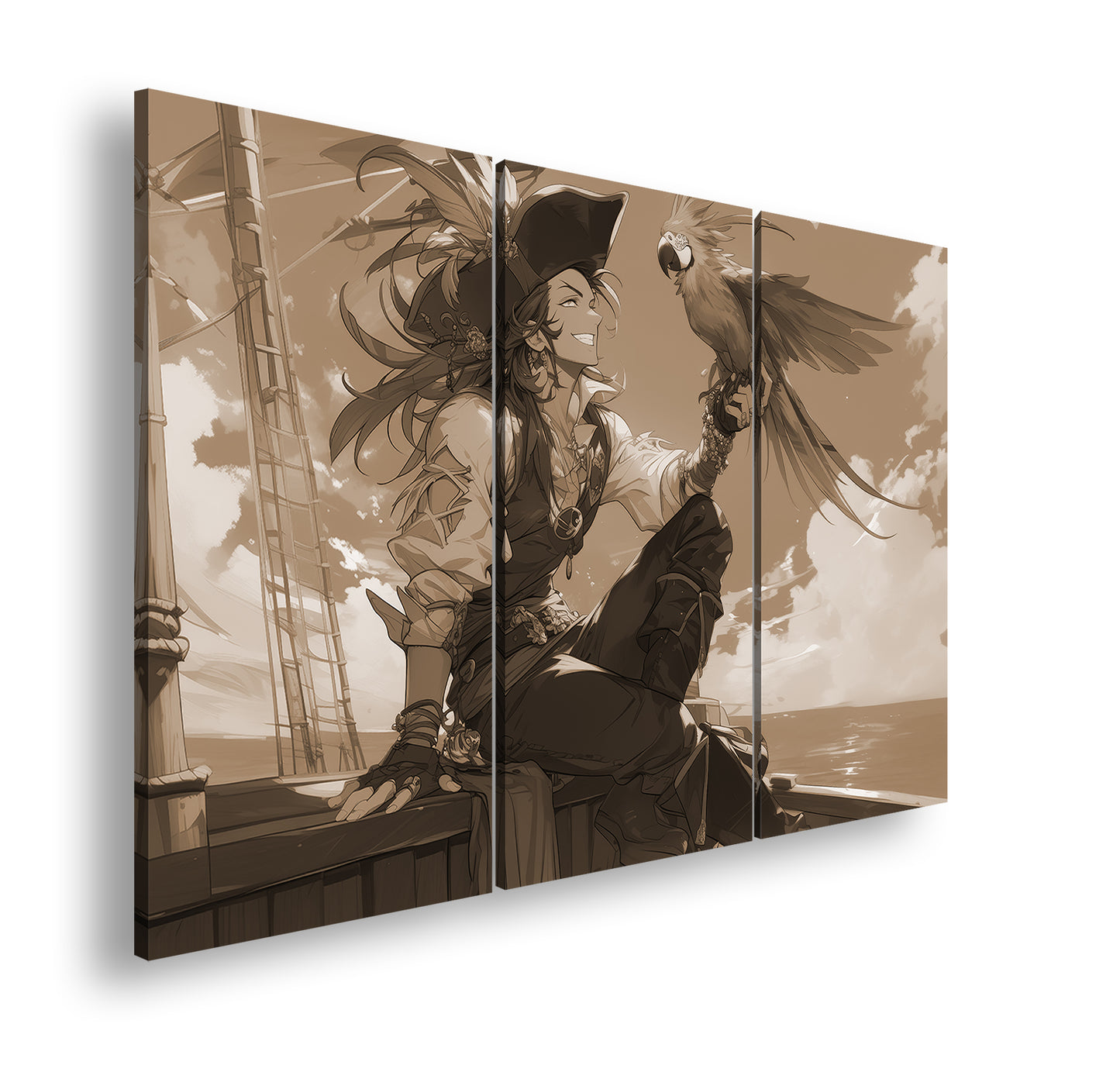 Hauptbild Sepia 3 Teilig