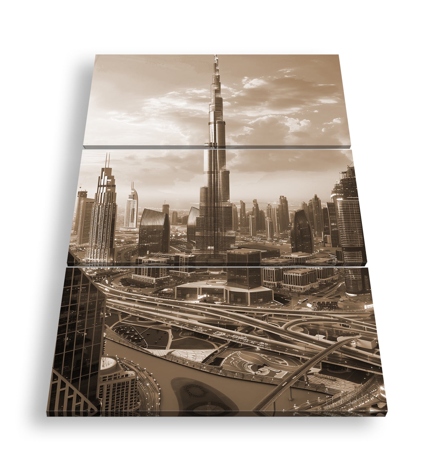 Hauptbild Sepia 3 Teilig