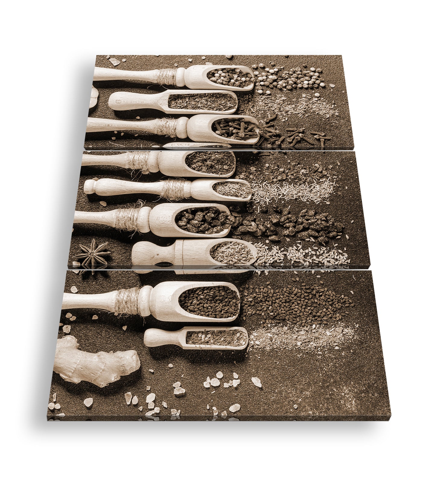 Hauptbild Sepia 3 Teilig