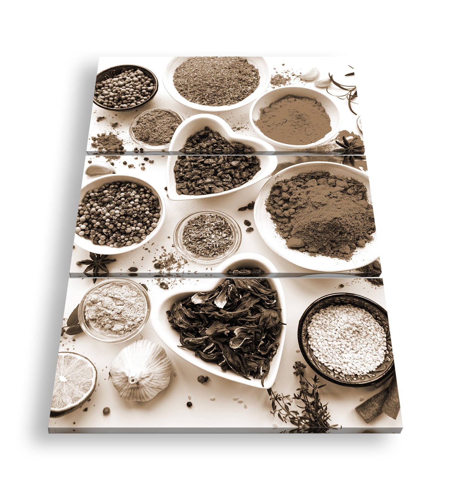 Hauptbild Sepia 3 Teilig