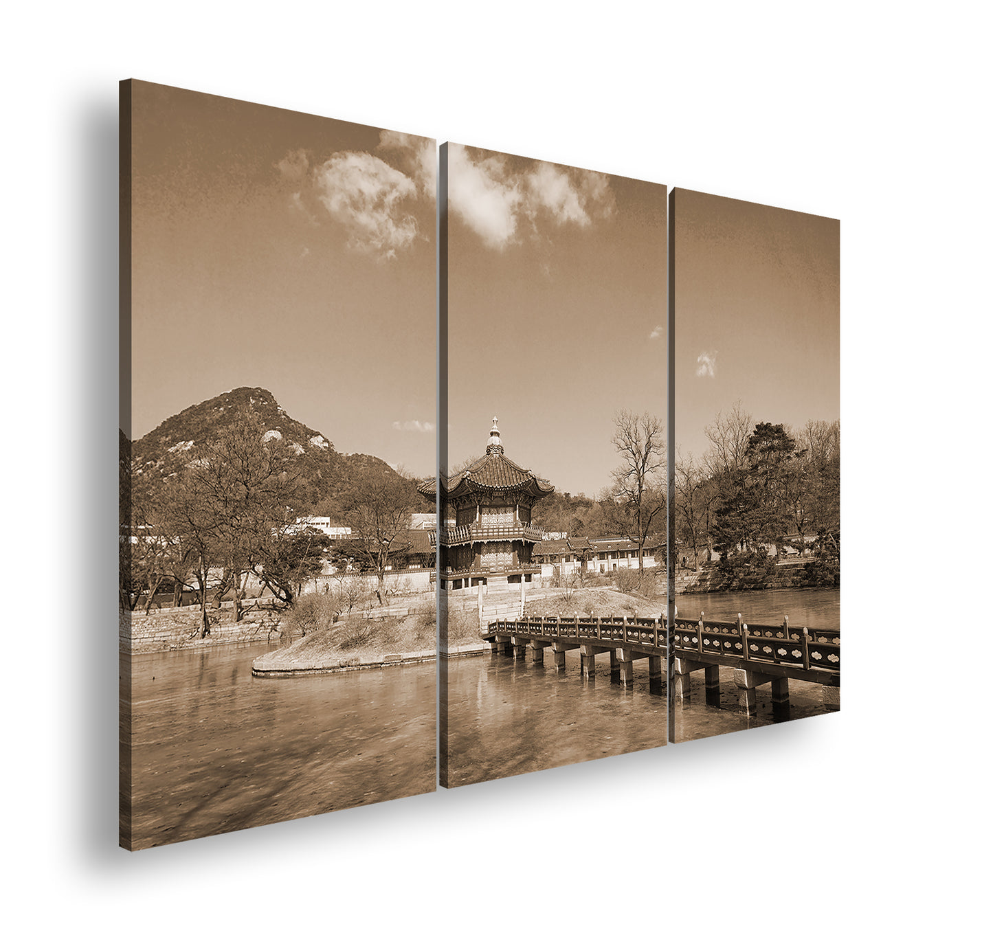 Hauptbild Sepia 3 Teilig