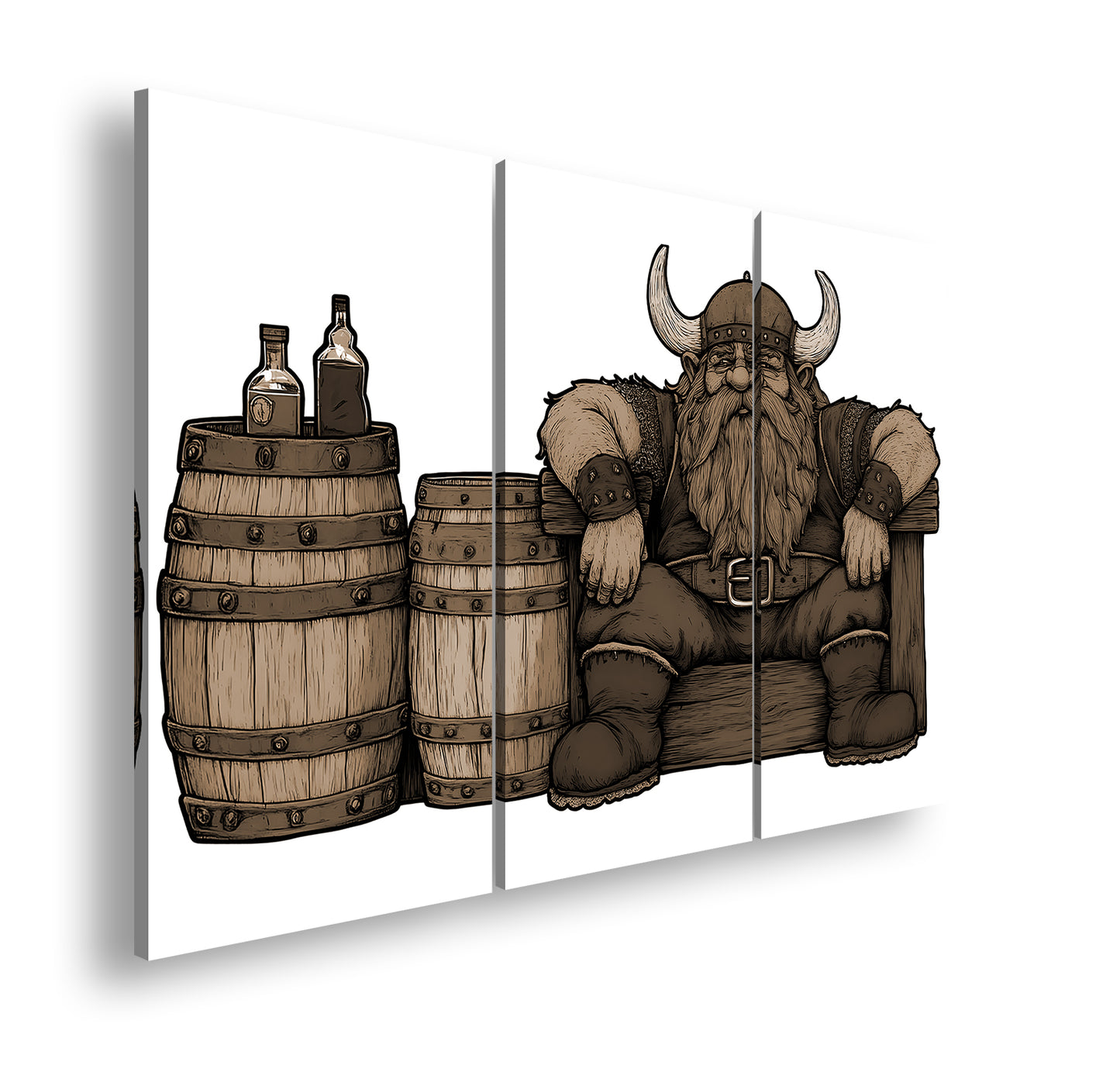 Hauptbild Sepia 3 Teilig