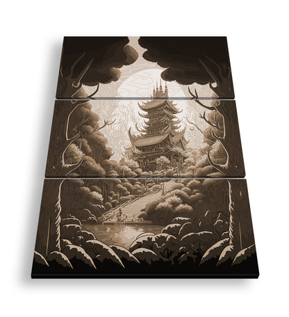 Hauptbild Sepia 3 Teilig