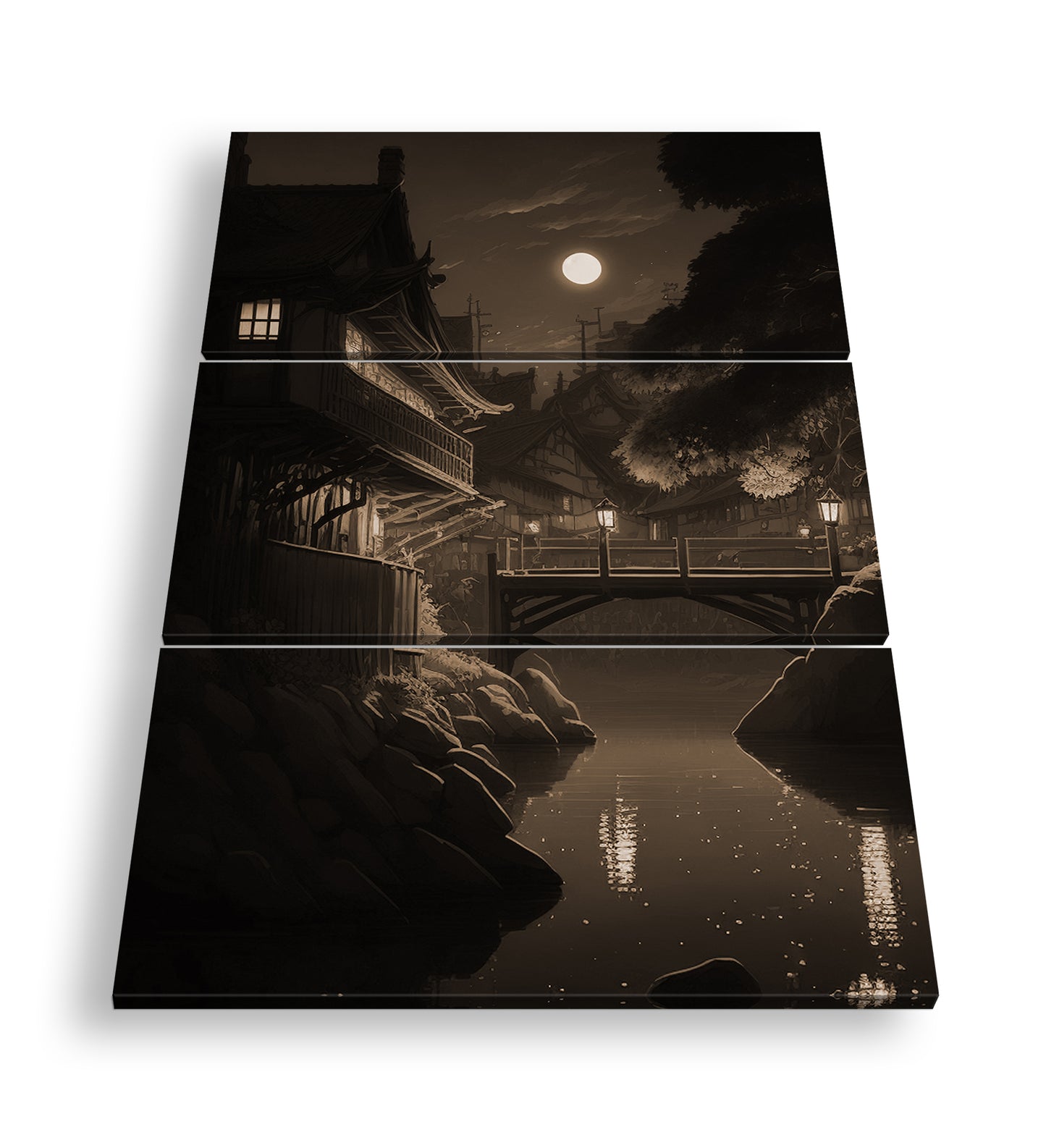 Hauptbild Sepia 3 Teilig