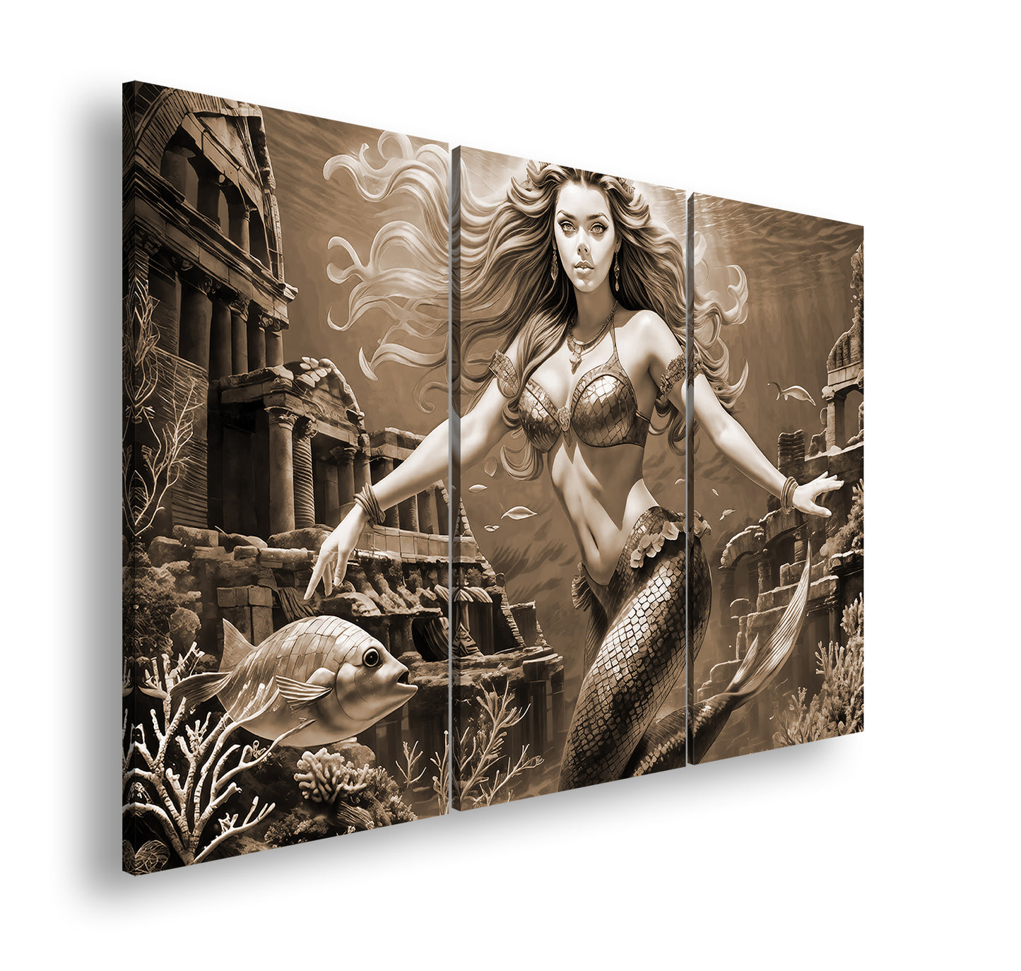 Hauptbild Sepia 3 Teilig