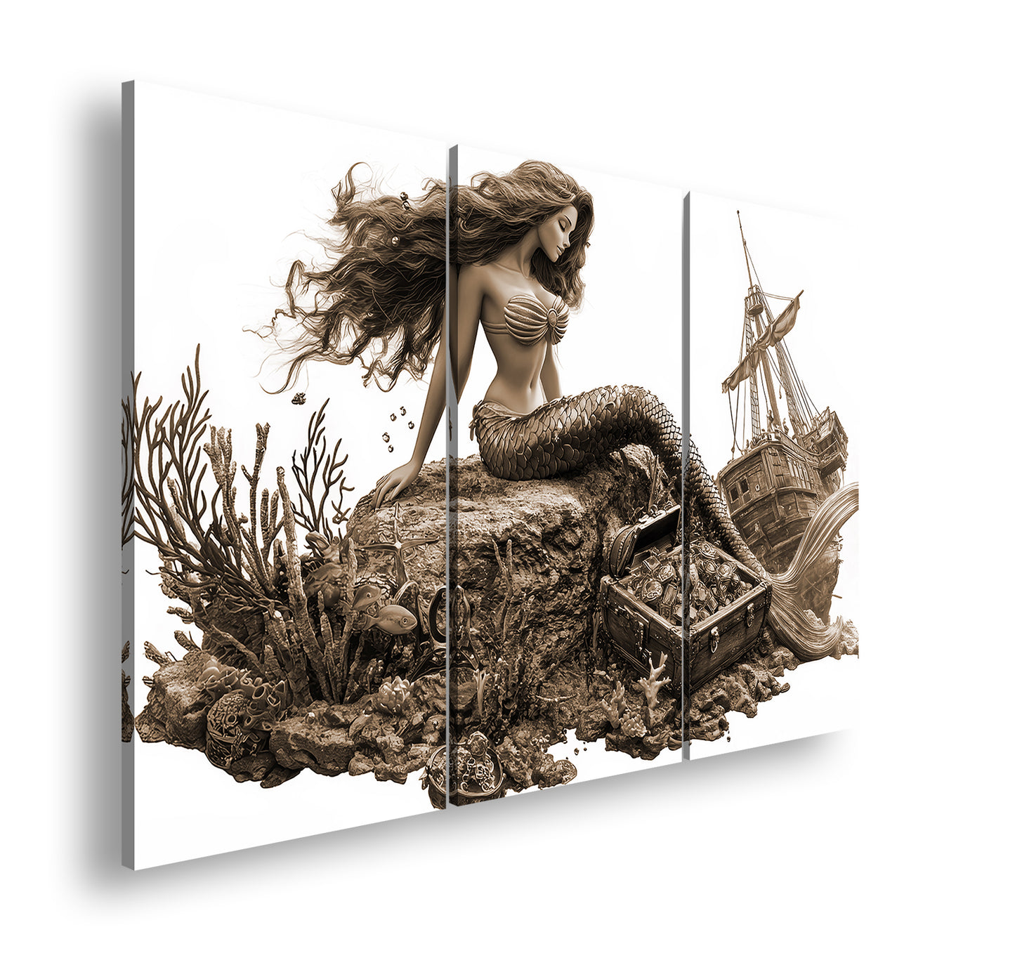 Hauptbild Sepia 3 Teilig