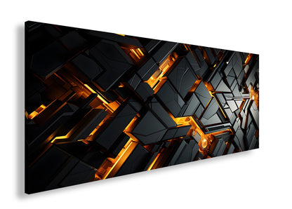 Leinwandbild - Licht in der Tiefe