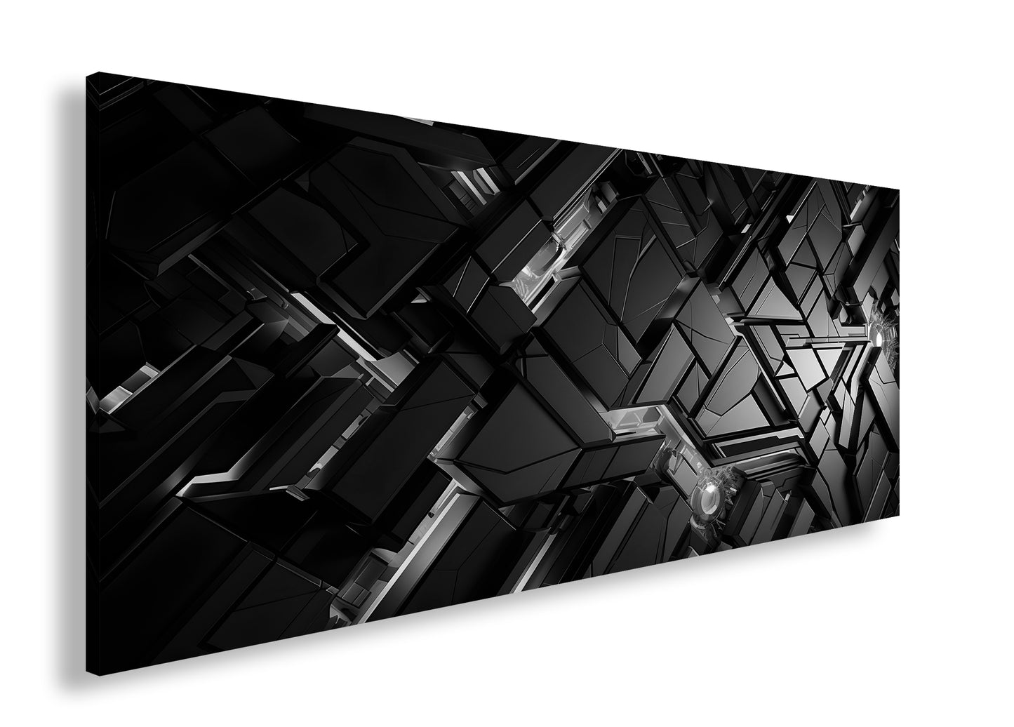 Leinwandbild - Licht in der Tiefe