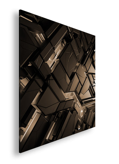 Leinwandbild - Licht in der Tiefe