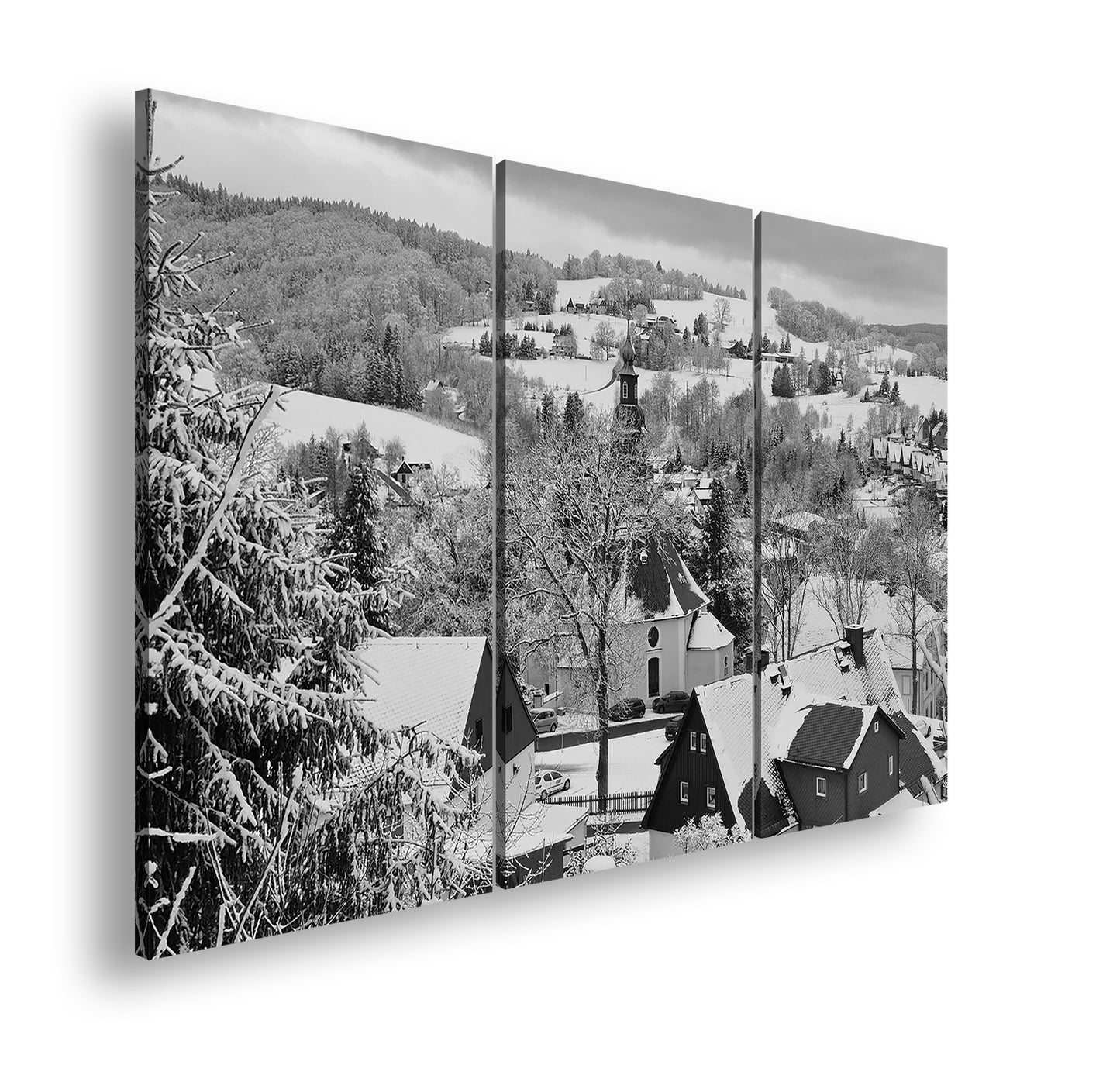 Hauptbild Schwarz & Weiß 3 Teilig