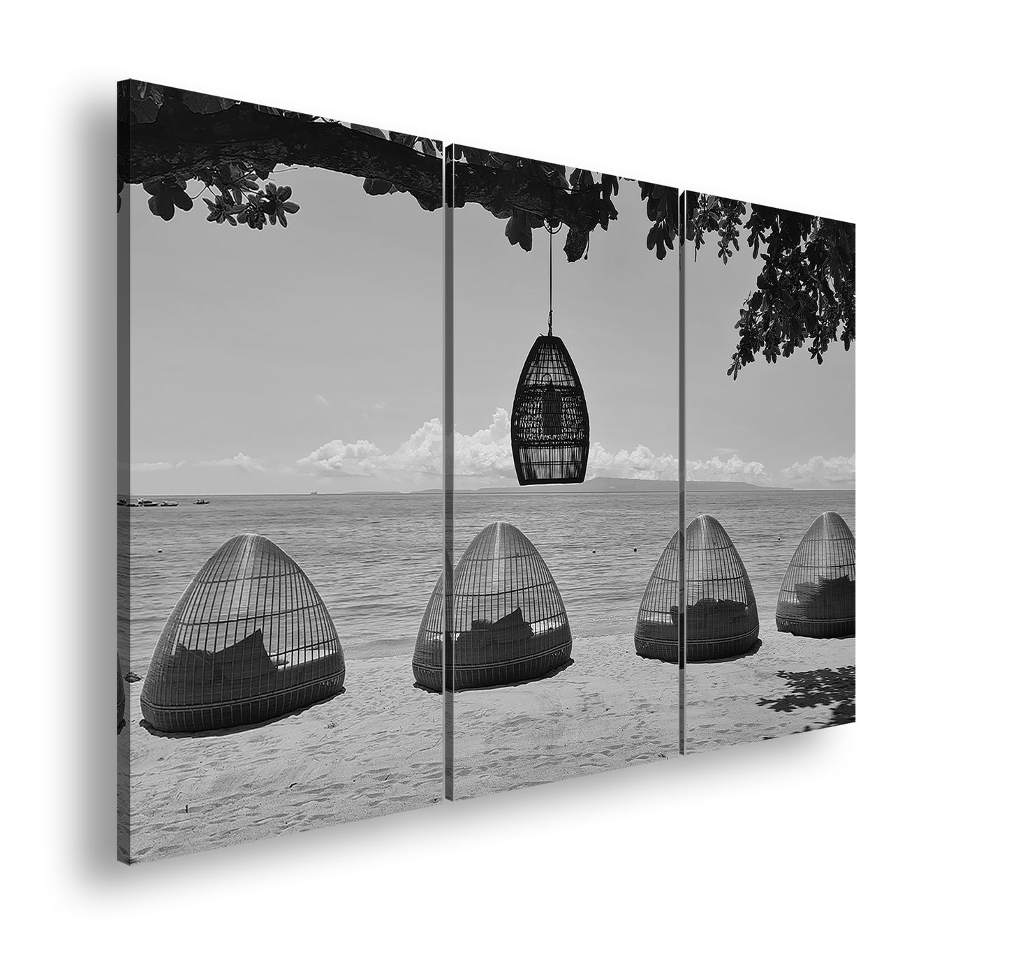 Hauptbild Schwarz & Weiß 3 Teilig