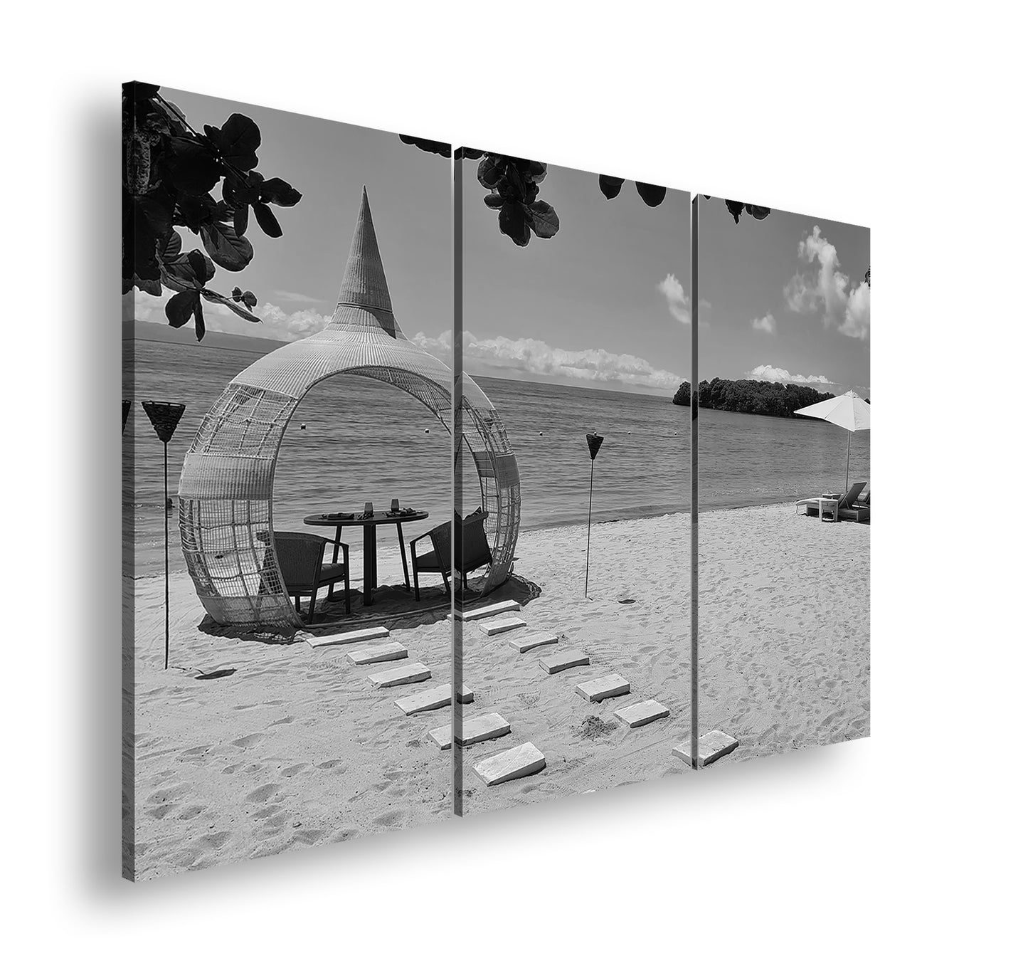 Hauptbild Schwarz & Weiß 3 Teilig