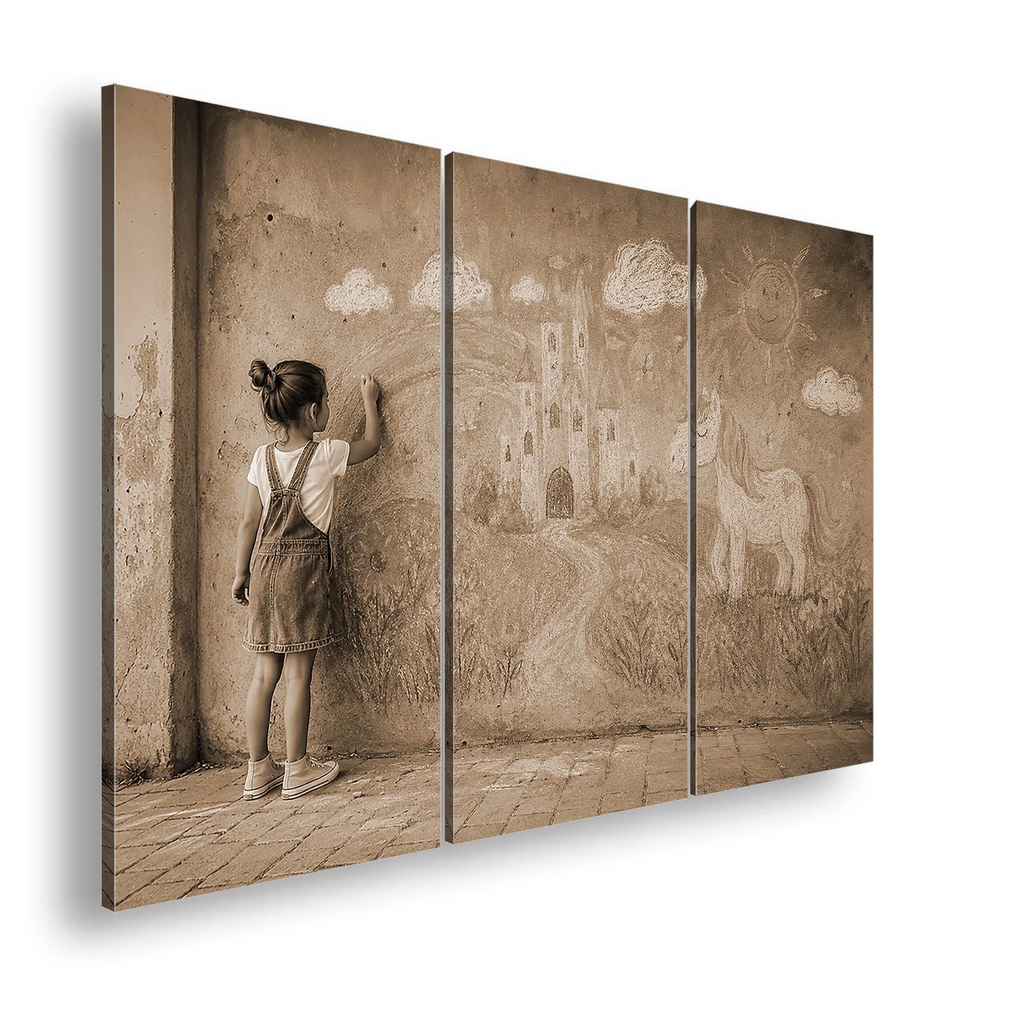 Hauptbild Sepia 3 Teilig