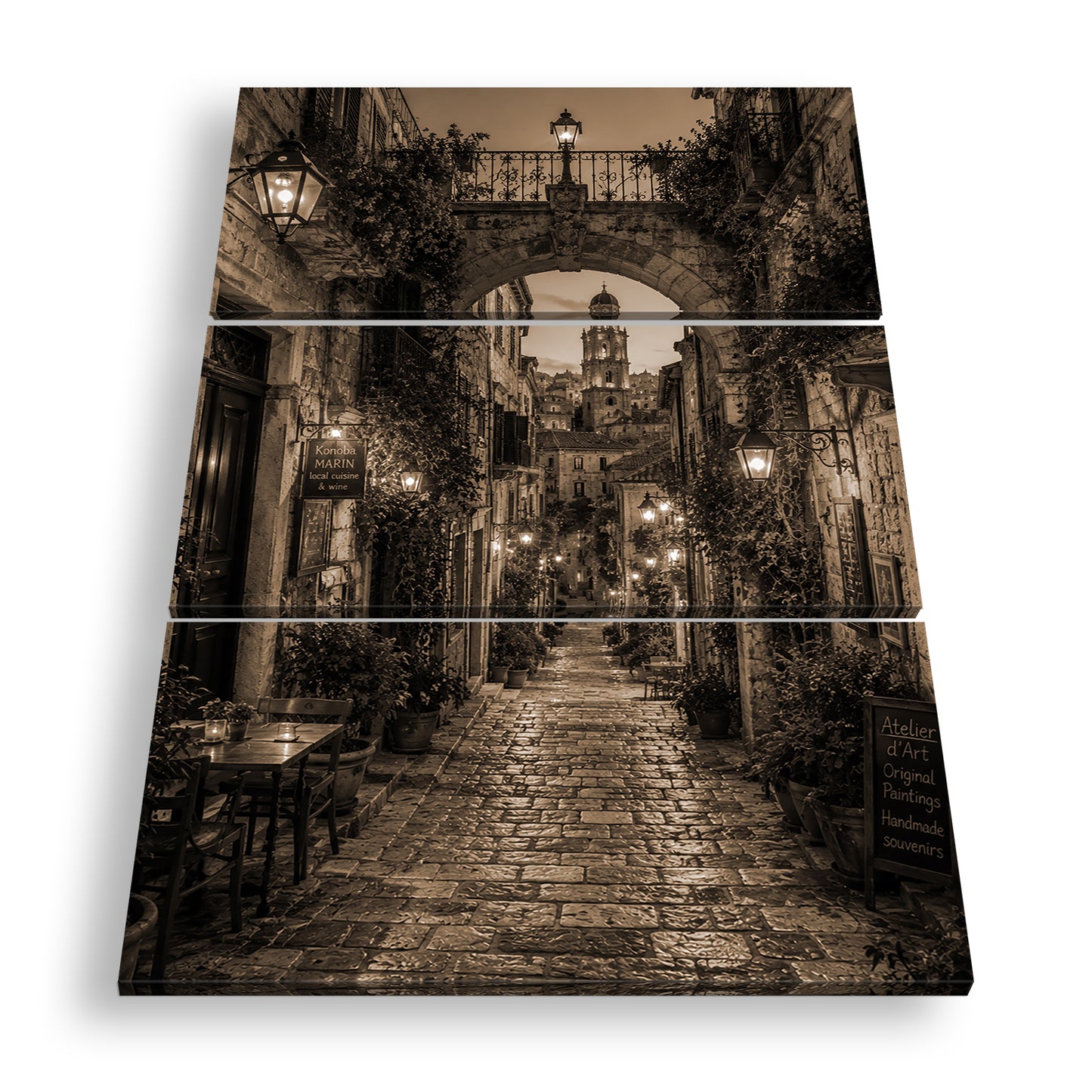 Hauptbild Sepia 3 Teilig