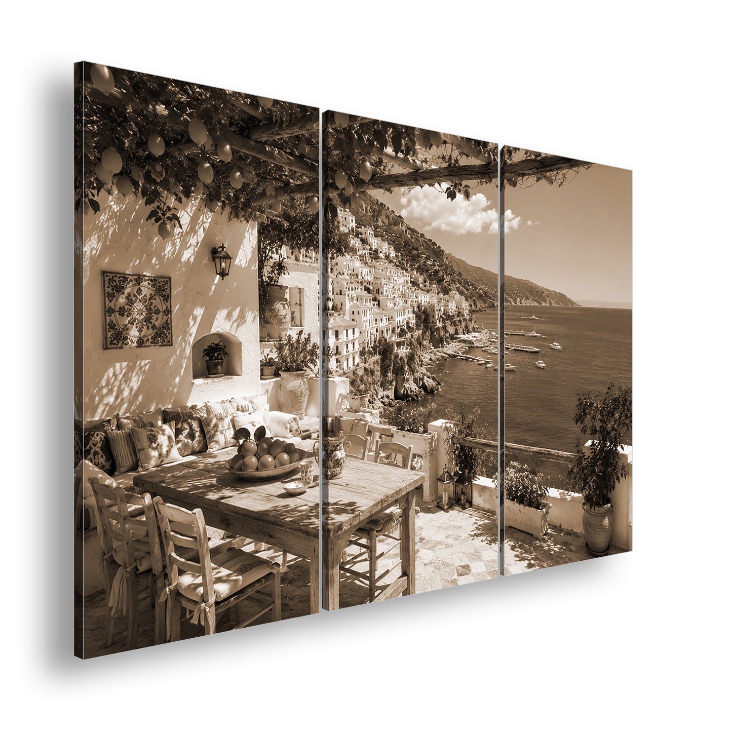 Hauptbild Sepia 3 Teilig