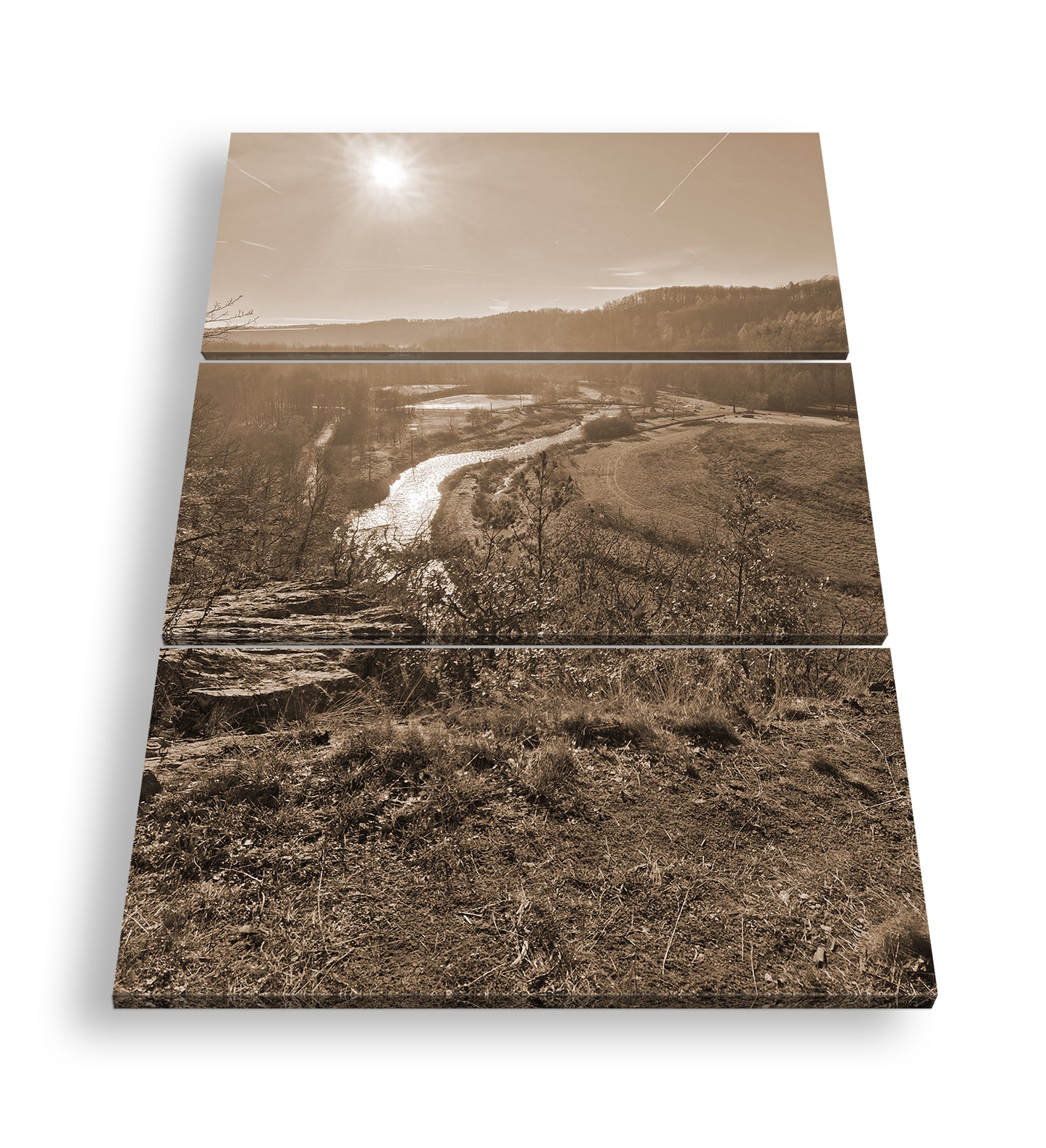 Hauptbild Sepia 3 Teilig