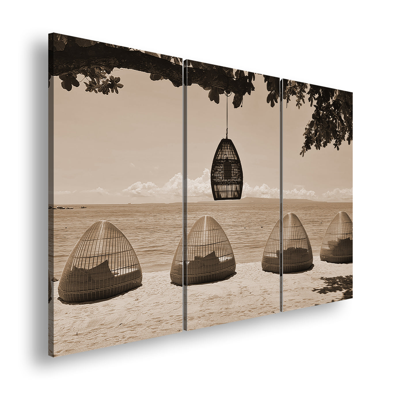 Hauptbild Sepia 3 Teilig