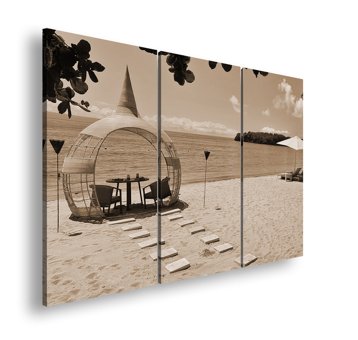 Hauptbild Sepia 3 Teilig