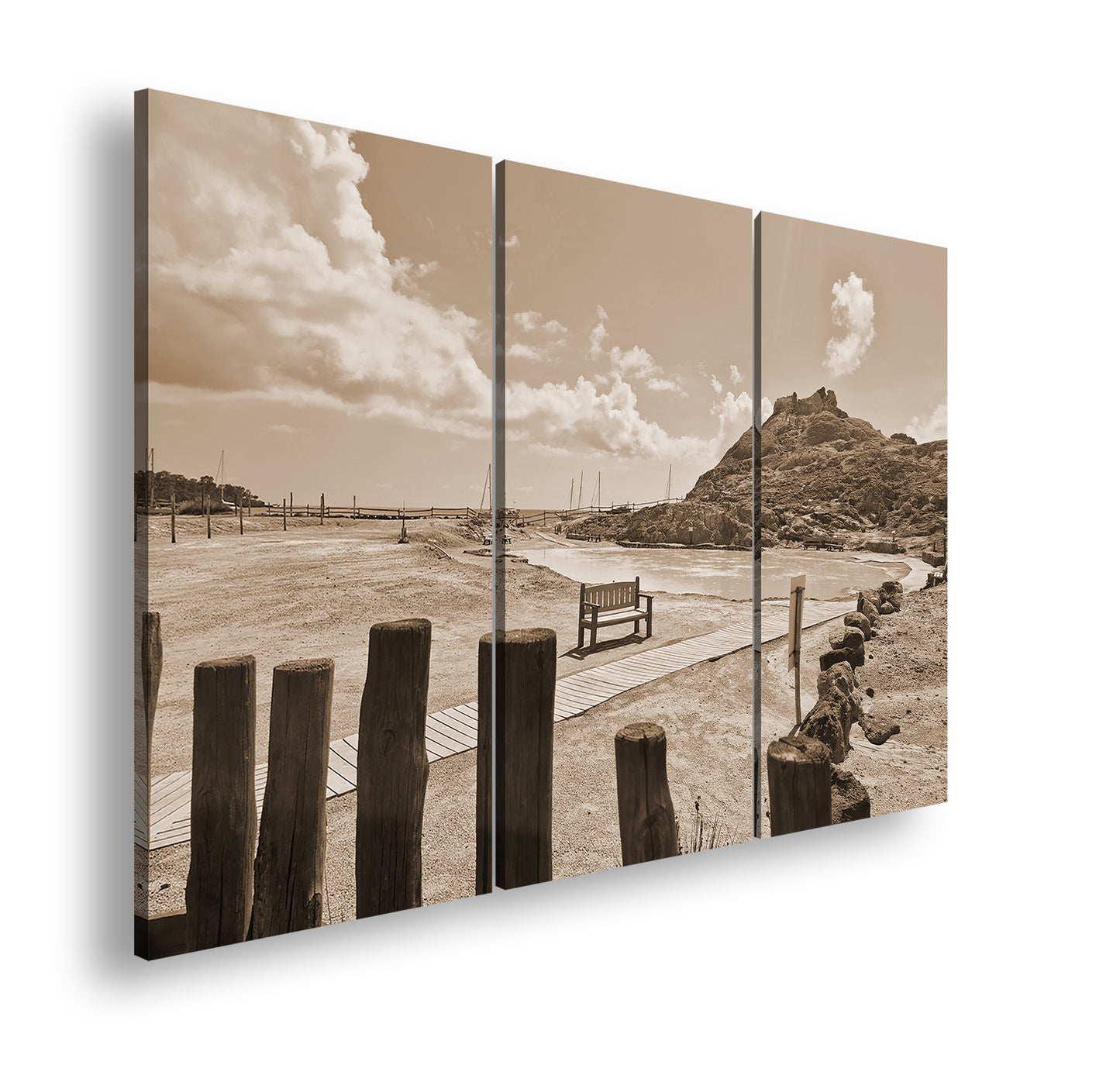 Hauptbild Sepia 3 Teilig